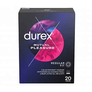 Durex Mutual Pleasure kondomy 20 ks