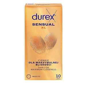 Durex Sensual XL kondomy 10 ks