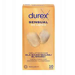 Durex Sensual No Latex kondomy 10 ks