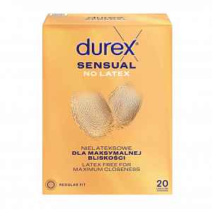 Durex Sensual No Latex kondomy 20 ks