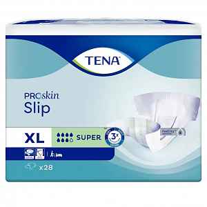 Tena Slip Super Xl kalhotky absorpční zalepovací,boky 110-160cm,3187m