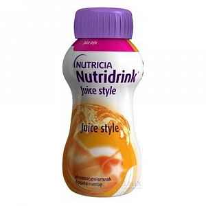 NUTRIDRINK JUICE STYLE S PŘÍCHUTÍ POMERANČOVOU POR POR SOL 4X200ML