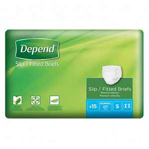 Depend plenkové kalhotky Slip Normal S 15ks