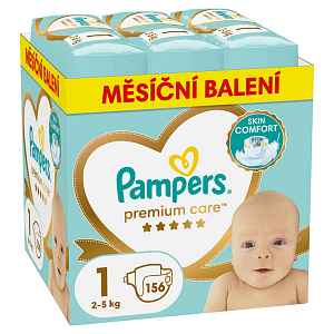 PAMPERS Premium Care vel. 1 Mini *monthly pack