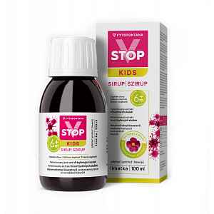 Fytofontana V-STOP Kids 6m+ limetka sirup 100 ml