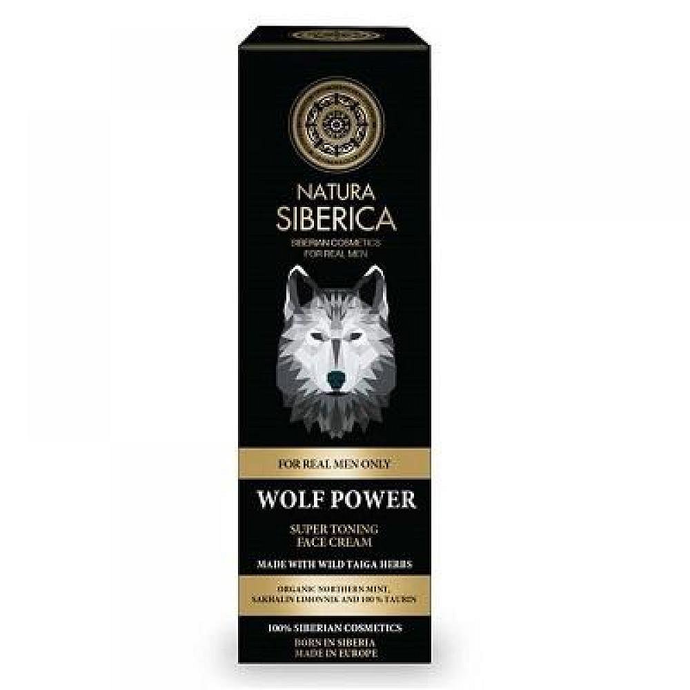 NATURA SIBERICA Super tonizující krém na obličej Vlčí síla 50 ml