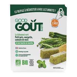 Good Gout BIO Tyčinky z hrášku a cukety 120 g