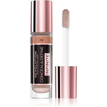 Makeup Revolution Infinite krycí korektor pro redukci nedokonalostí velké balení odstín C9 9 ml