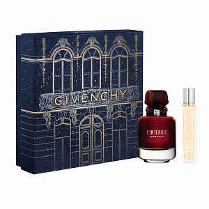 Givenchy L´INTERDIT EDP ROUGE dárková sada (parfémová voda 50 ml + cestovní sprej 12,5 ml) dámská