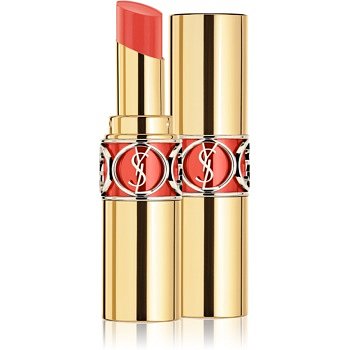 Yves Saint Laurent Rouge Volupté Shine Oil-In-Stick hydratační rtěnka odstín 14 Corail in Touch / Corail  Marrakesh 3,2 g