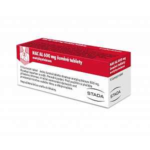 NAC AL 600 mg 10 šumivých tablet