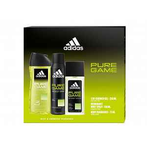 Adidas Pure Game vánoční kazeta 3 ks