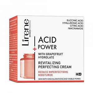 Lirene Acid Power Sjednocují krém s hydrolátem z grapefruitu 50 ml