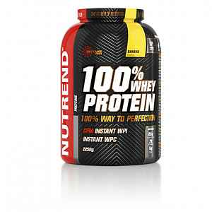 NUTREND 100% Whey Protein banán 2250g