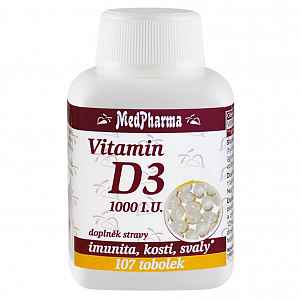 Medpharma Vitamin D3 1000 I.u. Tobolek 107