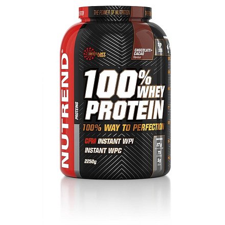 NUTREND 100% Whey Protein banán 2250g