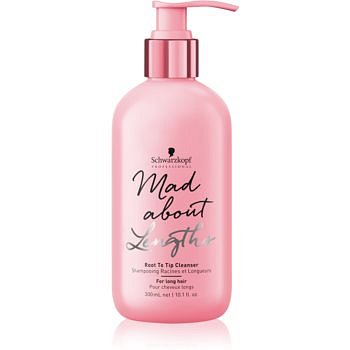 Schwarzkopf Professional Mad About Lengths čisticí šampon pro všechny typy vlasů pro polodlouhé až dlouhé vlasy 300 ml