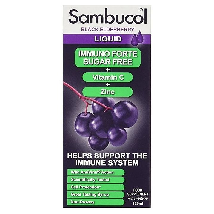 SAMBUCOL Immuno Forte Sirup dia+vit.C+zinek 120ml