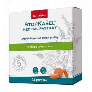 STOPKAŠEL Medical pastilky Dr.Weiss 24 pastilek