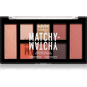 NYX Professional Makeup Matchy-Matchy  paletka očních stínů odstín 03 Camel 15 g