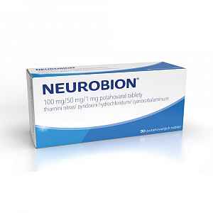 Neurobion 100mg/50mg/1mg potahované tablety 30