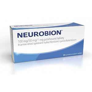 Neurobion 100mg/50mg/1mg potahované tablety 30