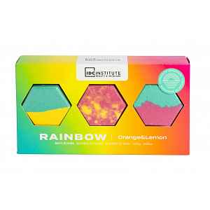 IDC Institute Rainbow sada bomb do koupele 3x35 g