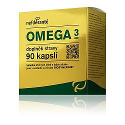 Nefdesanté Omega 3 90 kapslí