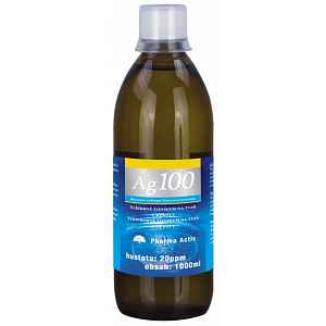 Koloidní stříbro Ag 100 (20ppm) 1000 ml