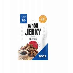 SENS Cvrččí Jerky 40% protein Teriyaki 25 g