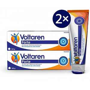 VOLTAREN FORTE 20MG/G gel 150G IIB - balení 2 ks