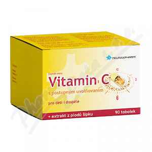 Vitamin C s postupným uvolňováním 90 tablet