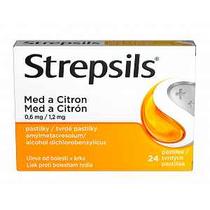 Strepsils Med a Citron orální pastilky 24