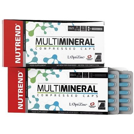 MULTIMINERAL COMPRESSED CAPS, 60 kapslí