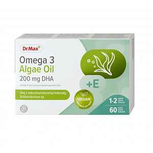 Dr. Max Omega 3 Algae Oil 60 kapslí