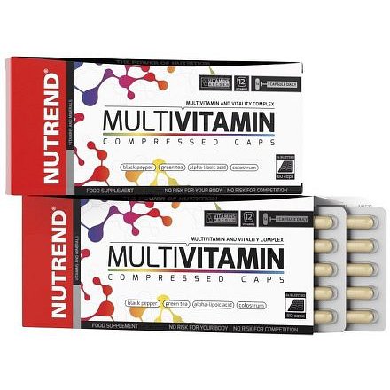 MULTIVITAMIN COMPRESSED CAPS, 60 kapslí