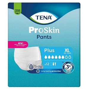 TENA Proskin Pants Plus XL Inkontinenční kalhotky 12ks