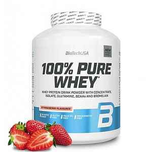 BioTech 100% Pure Whey Jahoda 2270 g