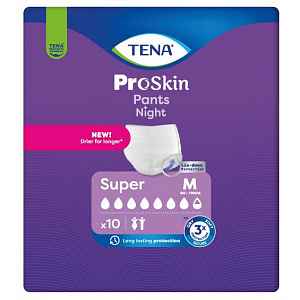 TENA Proskin Pants Night Super M Inkontinenční kalhotky 10ks