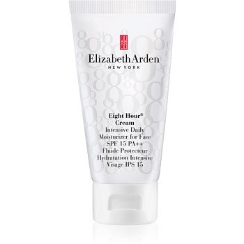 Elizabeth Arden Eight Hour Cream Intensive Daily Moisturizer For Face denní hydratační krém pro všechny typy pleti  SPF 15 50 ml