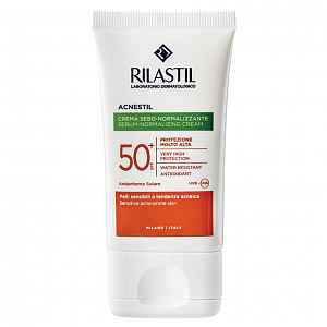 Rilastil Acnestil Ochranný krém na problematickou pleť SPF50+ 40 ml