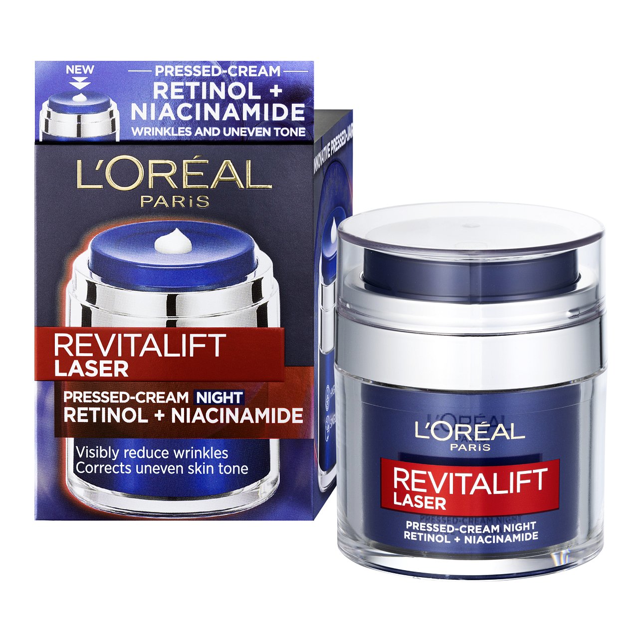 Loréal Paris Revitalift Laser Pressed Cream s retinolem noční krém 50 ml