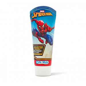 Mr. White Spiderman dětská zubní pasta 75 ml