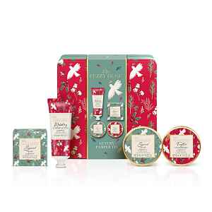 Baylis & Harding The Fuzzy Duck Winter Wonderland Luxury Pamper Tin Gift Set dárková sada péče o tělo v plechovce  4 ks