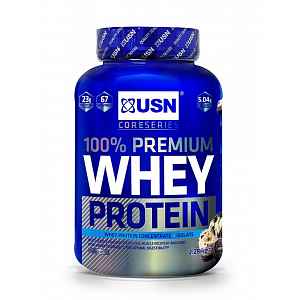 USN 100% Whey Protein Premium smetanová sušenka 2280g