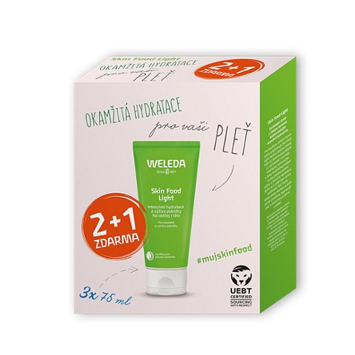 WELEDA SET Skin Food Light Multipack 2+1