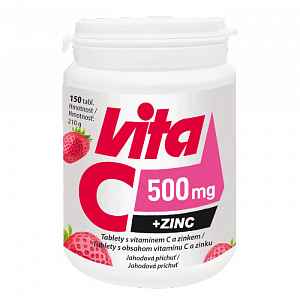 Vita-c 500mg+zinc Tbl.150