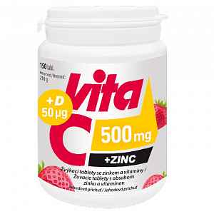 Vita-c 500mg+zinc+d Tbl.150