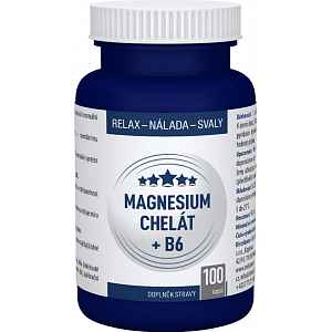 Magnesium chelát + B6 cps.100 Clinical