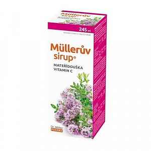 Dr. Müller Müllerův sirup s mateřídouškou a vitaminem C 245 ml